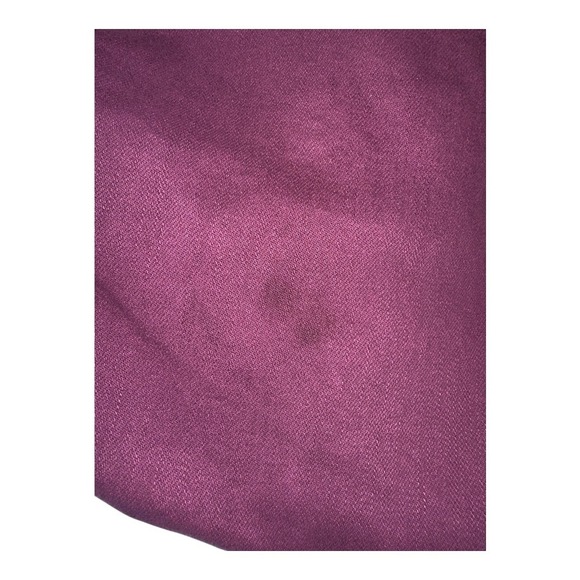 Johnny Was Mademoiselle Purple Wide Leg Jeans, Size 33 - Picture 6 of 10